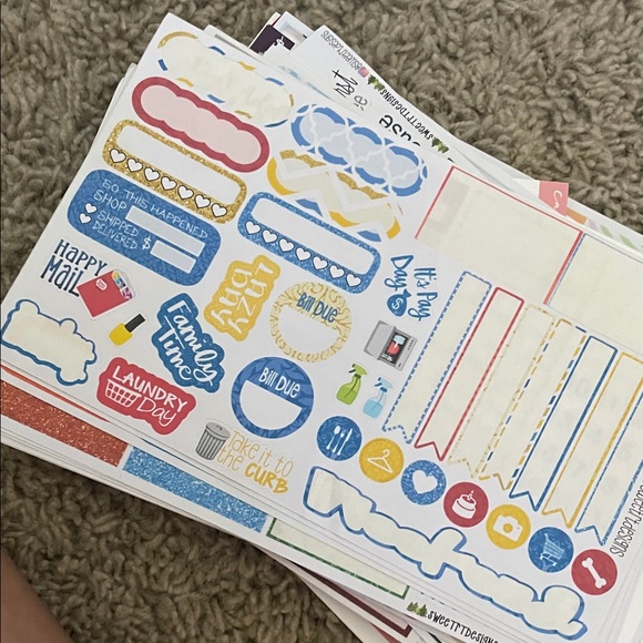 Colorful Planner Sticker Sheets - Picture 3 of 16